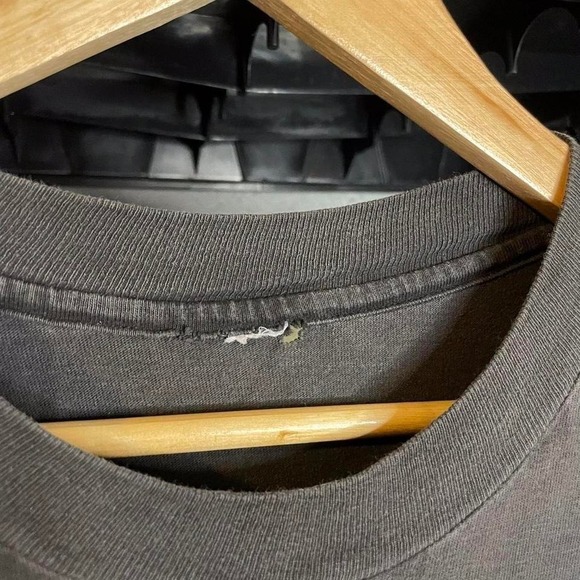 Vintage 90s smoked out faded motorcycle rally - Picture 4 of 8